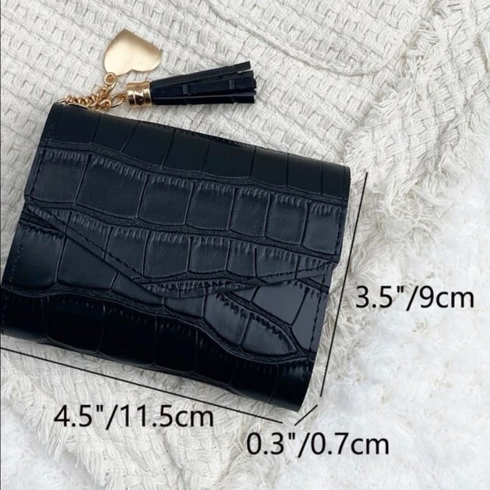 🆕 BLACK SMALL WALLET - Picture 8 of 9